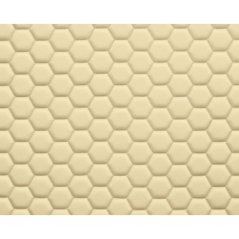 10-002-013-00 Стеганые обои Chesterwall Individual size Honeycomb mini Butter