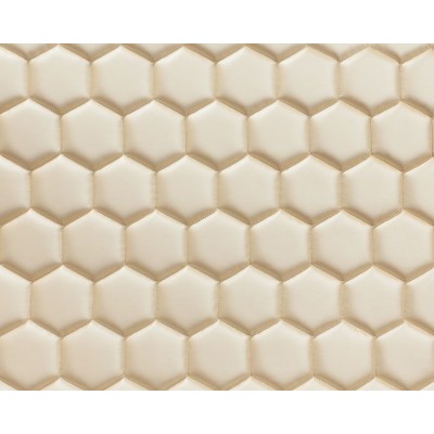 20-006-026-20 Стеганые обои Chesterwall Standard Honeycomb Champagne