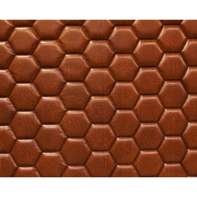 20-006-027-00 Стеганые обои Chesterwall Individual size Honeycomb Brandy