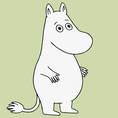 5181-3 Обои Sandudd Moomin black book