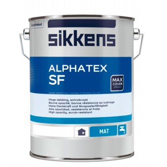 5257090 Краска Sikkens Alphatex SF для стен и потолков 5 л