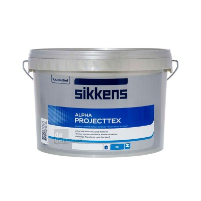 5260501 Краска Sikkens Alpha Projecttex для стен и потолков 2.5 л