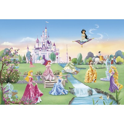 8-414-Princess-Castle Фотообои Komar Disney x