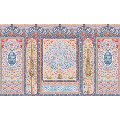 Arabian-magic-Color-3 Фреска Affresco Цветариум