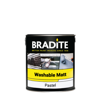 PWMP25 Краска Bradite Washable matt 2.5 л
