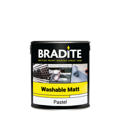 PWMP25 Краска Bradite Washable matt 2.5 л