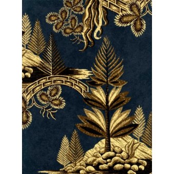 ZFLW02005 Обои Zoffany Fleurs Rococo Papers