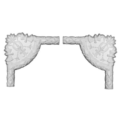 1-52-352 Угловые элементы Европласт Интерьерный декор 240х240х23 мм
