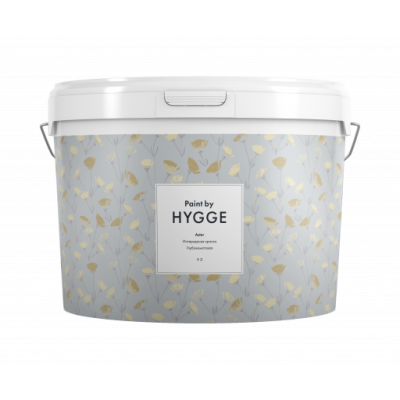 Краска Hygge Aster для стен и потолков 4.5 л