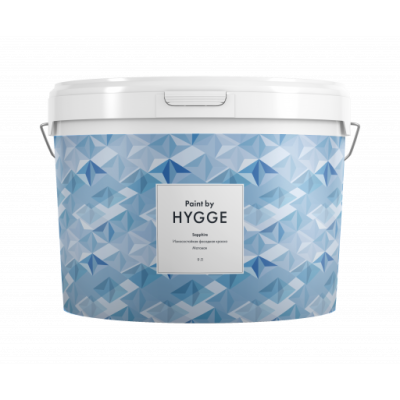 Краска Hygge Sapphire водно-дисперсионная фасадная 9 л