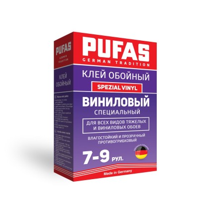 023011092/225 Клей для обоев Pufas Spezial-Vinyl виниловый специальный 225 г