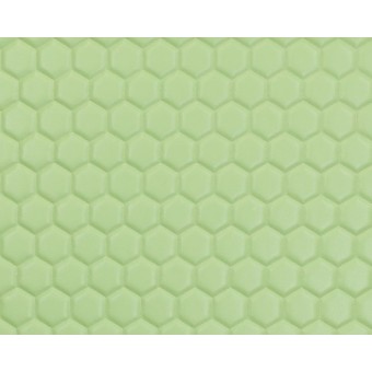 10-002-004-00 Стеганые обои Chesterwall Individual size Honeycomb mini Mint
