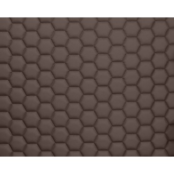 10-002-030-00 Стеганые обои Chesterwall Individual size Honeycomb mini Chocolate