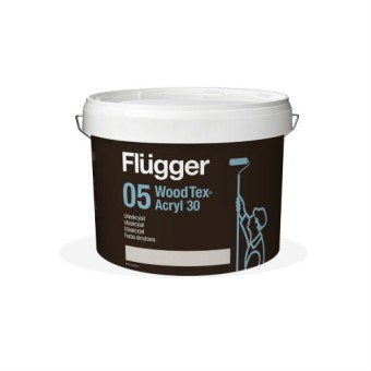 22428-43524 Краска Flugger Wood Tex Acrylic Paint 05 для дерева 2.8 л