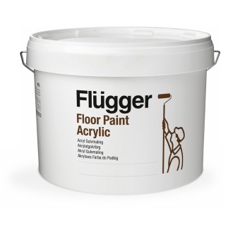 27456 Краска Flugger Acrylic Floor Paint для пола 2.8 л