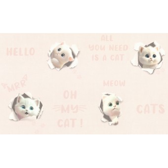 HC72285-25 Обои PALITRA HOME (Home Color) 3D Cats