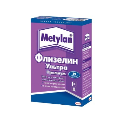 Клей для обоев Metylan Ультра Премиум флизелиновый 250 г