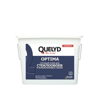 Клей для обоев Quelyd Optima готовый клей для стеклообоев 15 л