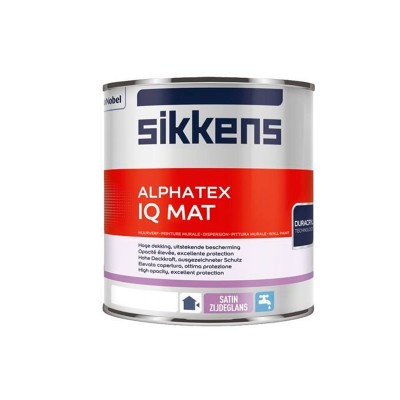 Краска Sikkens Alphatex IQ для стен и потолков 0.96 л