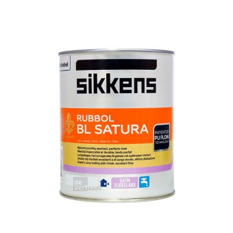 5259252 Краска Sikkens Rubbol BL Satura для дерева, для стен и потолков 0.95 л