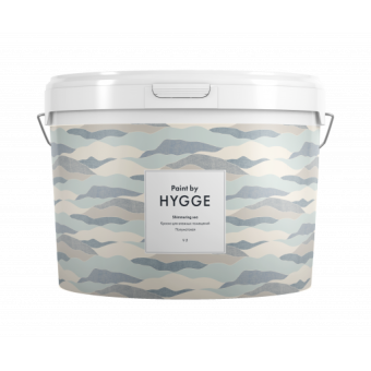 Краска Hygge Shimmering sea для стен и потолков 4.5 л