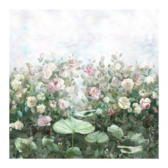 Rose-garden-Color-3 Фреска Affresco Цветариум