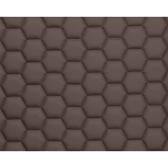 20-006-030-00 Стеганые обои Chesterwall Individual size Honeycomb Chocolate