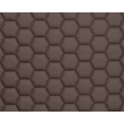 20-006-030-00 Стеганые обои Chesterwall Individual size Honeycomb Chocolate