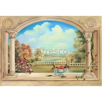 6377-Velure Фреска Affresco Пейзажи