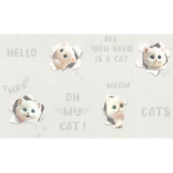 HC72285-14 Обои PALITRA HOME (Home Color) 3D Cats