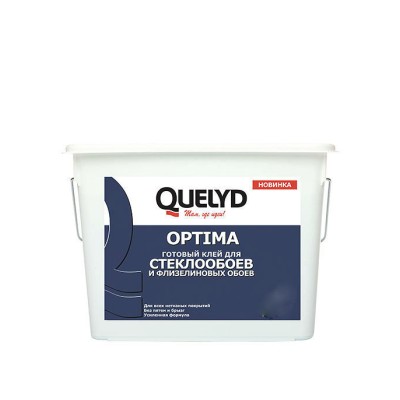 Клей для обоев Quelyd Optima готовый клей для стеклообоев 5 л