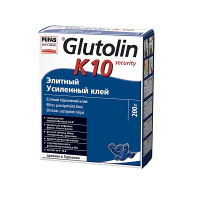 46200 Клей для обоев Pufas Glutolin K10 security элитный усиленный 200 г