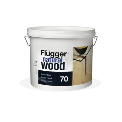 94888 Лак Flugger Natural wood 70 Lacquer для мебели 0.75 л