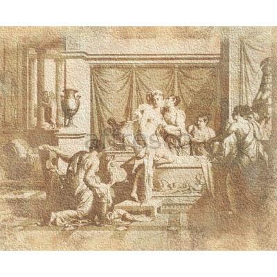 3271-Sabbia Фреска Affresco Сюжеты