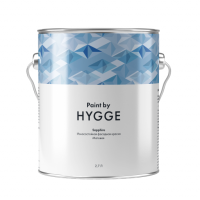 Краска Hygge Sapphire водно-дисперсионная фасадная 2.7 л