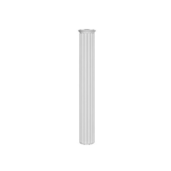 1-12-011 Ствол колонны Европласт Интерьерный декор 2345х250х250 мм