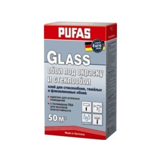 526 Клей для обоев Pufas EURO 3000 Glass стеклообойный 500 г