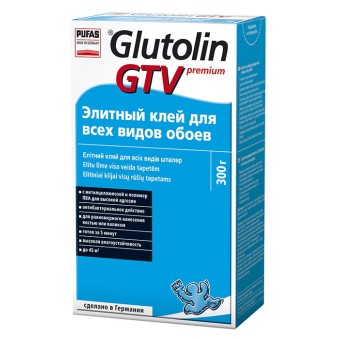 063812074 Клей для обоев Pufas Glutolin GTV premium элитный 300 г