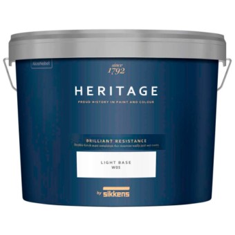 Краска Sikkens Heritage Brilliant Resistance для стен и потолков 10 л