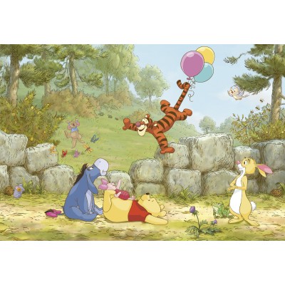 8-460-Winnie-Pooh-Balloon Фотообои Komar Disney x