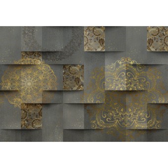 ID135816-Patina-Gold Фреска Affresco Современный дизайн