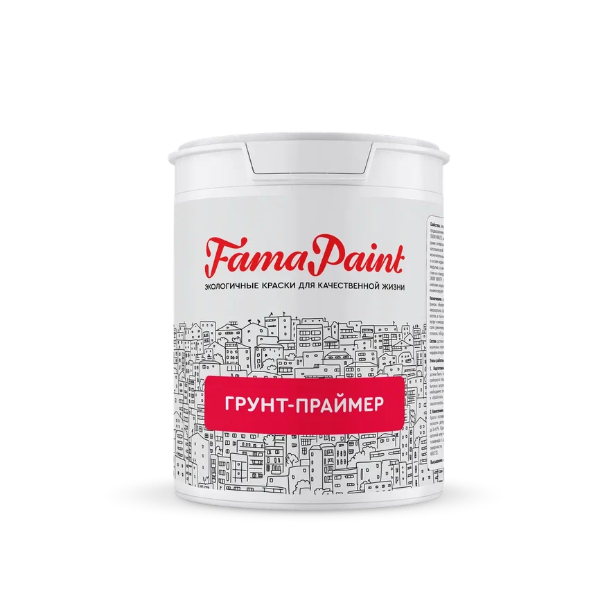 FP-IM-620-11M Грунт Fama Paint Грунт-праймер глубокопроникающая 0.9 л