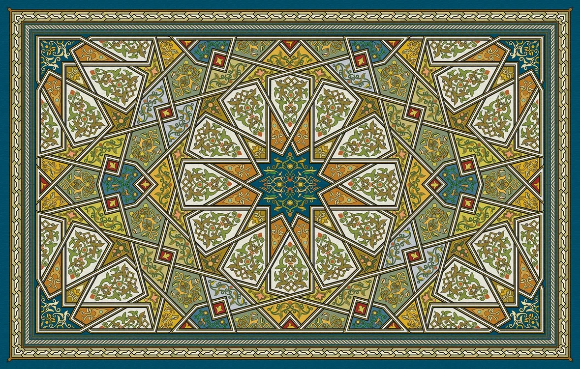 33434 Фреска Ortograf Arabesque