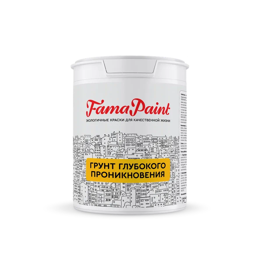 FP-EG-600-11M Грунт Fama Paint Грунт глубокого проникновения 1 л